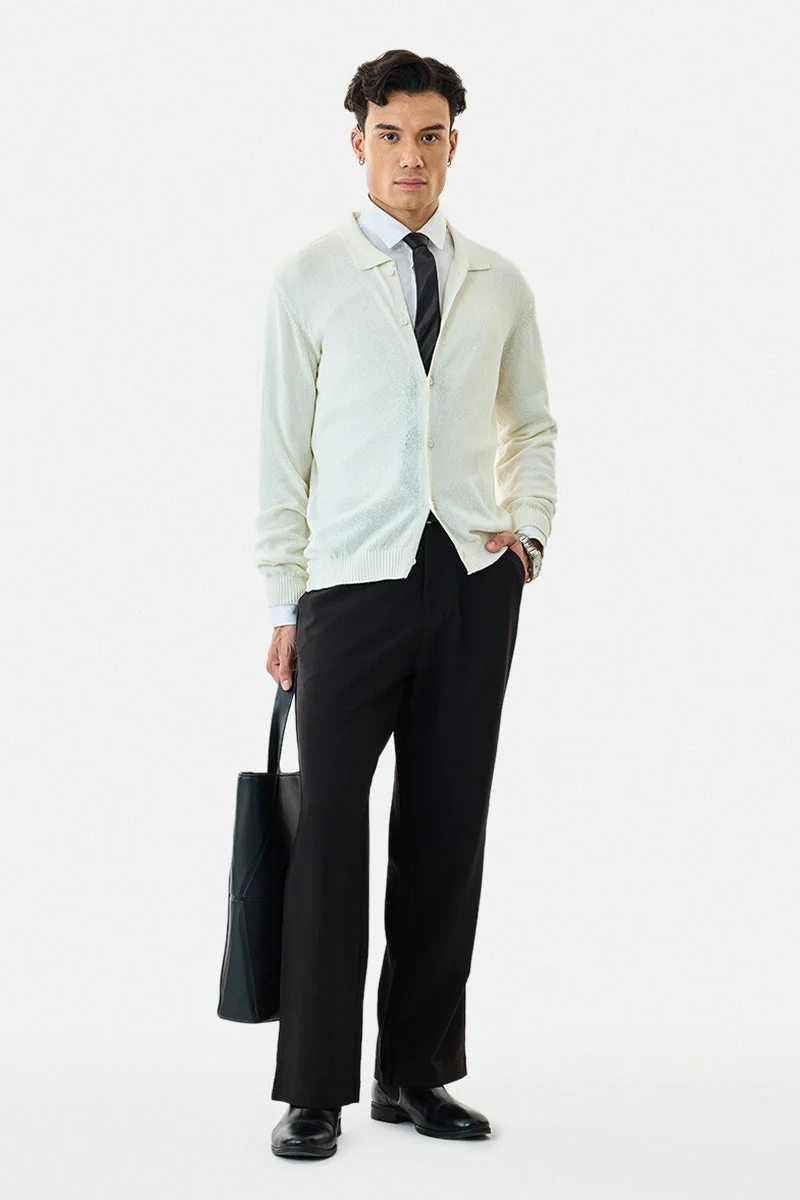 سنيتش Full Sleeve Buttoned Cardigan